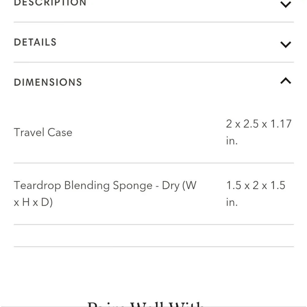 Impressions X‎ Care Bears Share Bear Blending Sponge + Travel Case